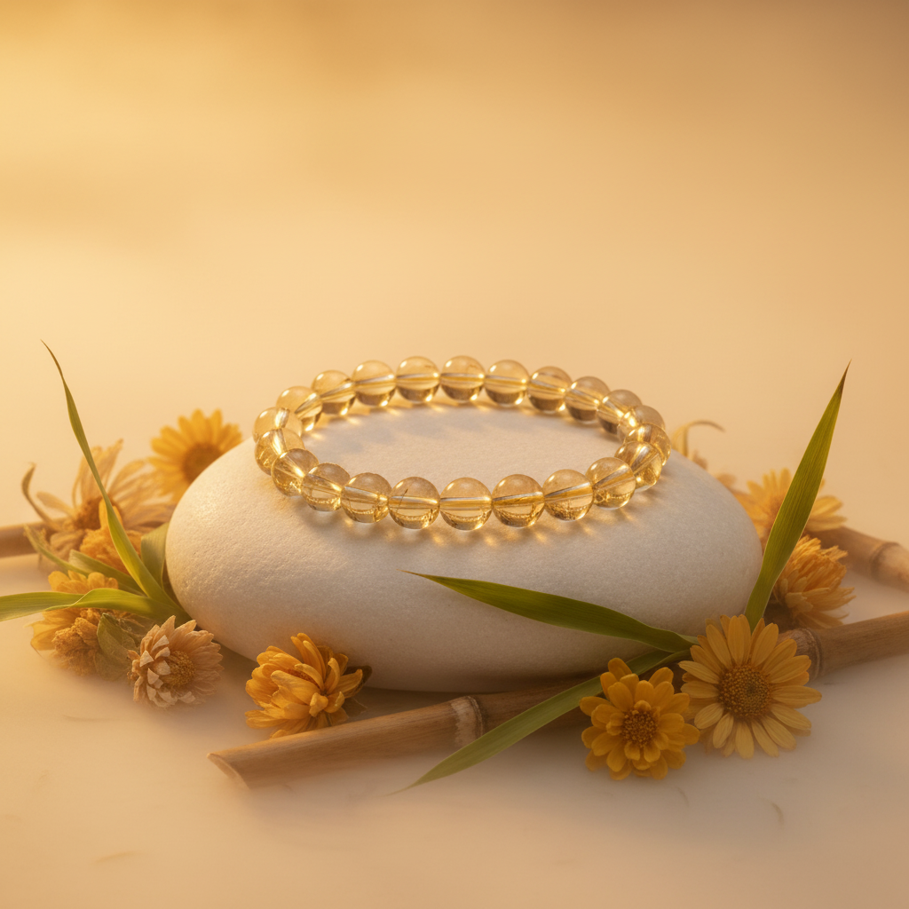 Citrine Crystal Bracelet