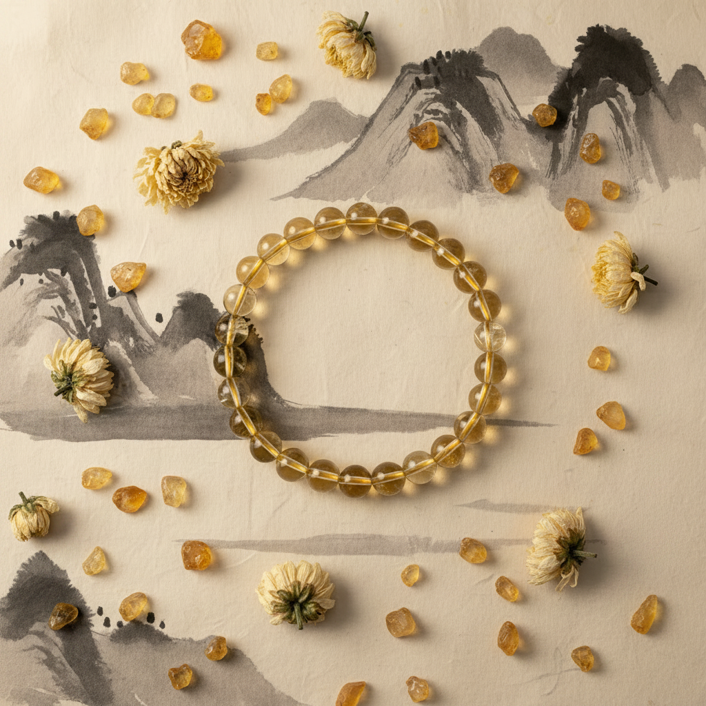 Citrine Crystal Bracelet