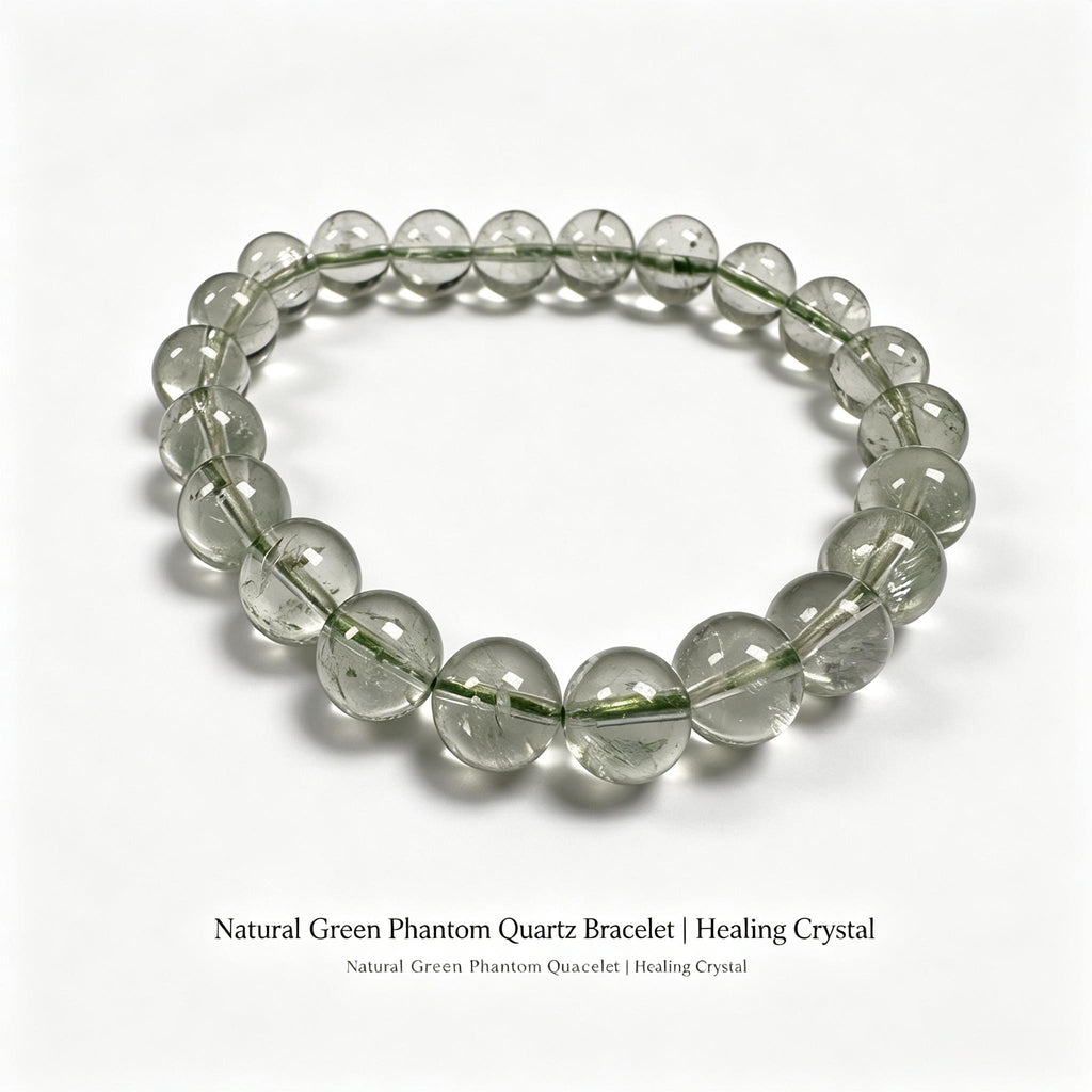 Natural Green Crystal Bracelet